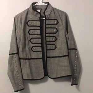New without tags Venus plaid dress jacket size medium